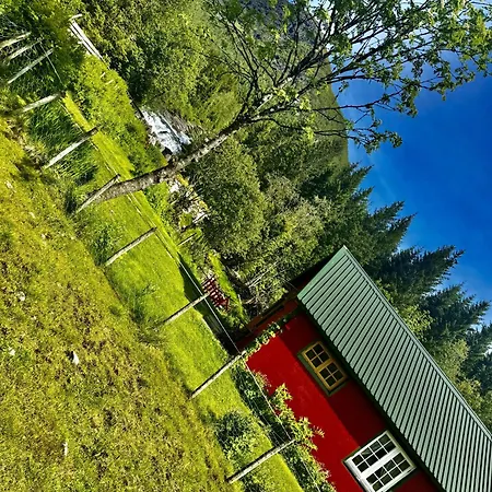 Haukedalen Mountain Panorama River View Ferienhaus